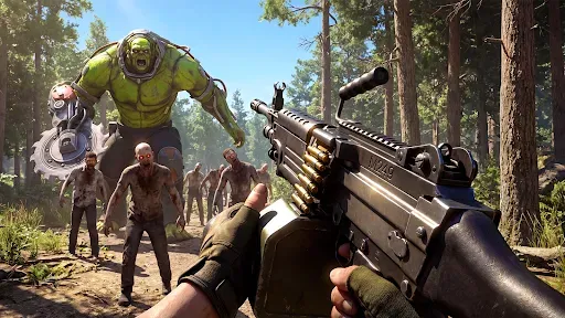 Скриншот 2 — Zombie Apocalypse: Зомби Шутер