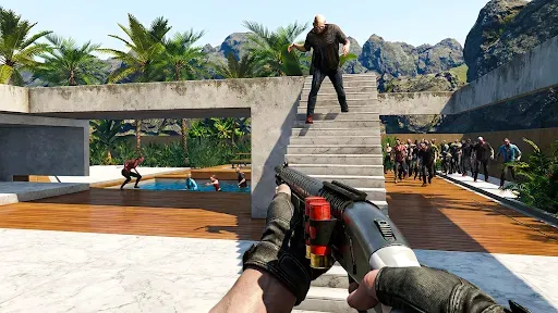 Скриншот 5 — Zombie Apocalypse: Зомби Шутер