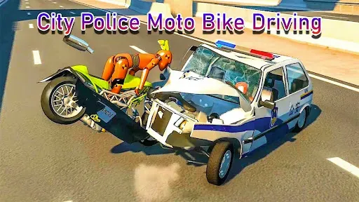 Скриншот 8 — City Police Moto Bike Crash