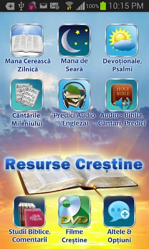 Скриншот 1 — Resurse Crestine-Video, Audio