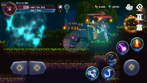 Скриншот 1 — Darkrise - Pixel Action RPG