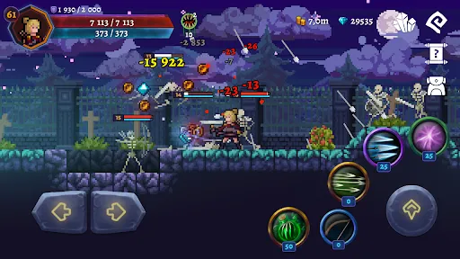 Скриншот 3 — Darkrise - Pixel Action RPG