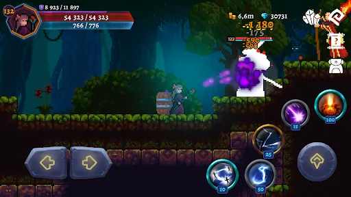 Скриншот 6 — Darkrise - Pixel Action RPG