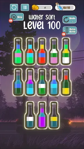 Скриншот 5 — Water Sort: бутылочки пробирки