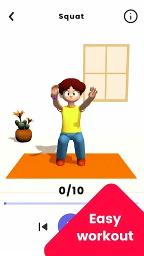 Скриншот 3 — Kids 7 Minute Workout