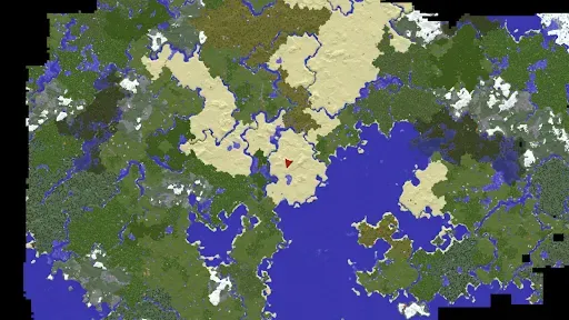 Скриншот 1 — Мод миникарты Xaero Minecraft