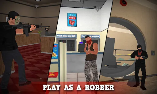 Скриншот 2 — Justice Rivals 3 Cops&Robbers