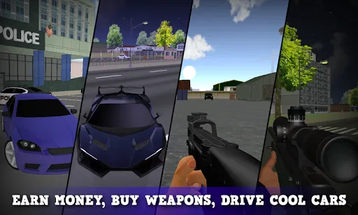 Скриншот 3 — Justice Rivals 3 Cops&Robbers