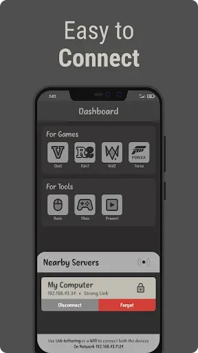 Скриншот 1 — Touch - A Pc Controller