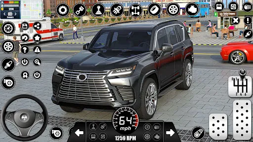 Скриншот 1 — Car Driving School : Car Games