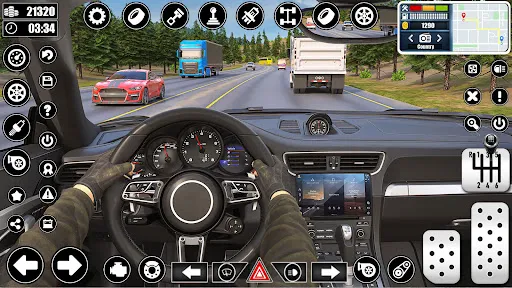 Скриншот 7 — Car Driving School : Car Games