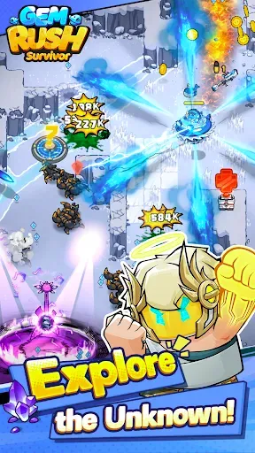 Скриншот 4 — Gem Rush Survivor
