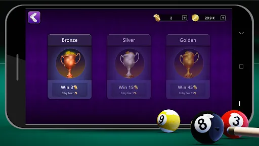 Скриншот 6 — 8 Ball Бильярд Оффлайн Пул