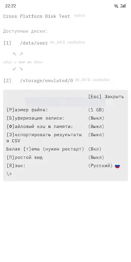 Скриншот 7 — CPDT Бенчмарк〉Память﹣ОЗУ﹣Диск