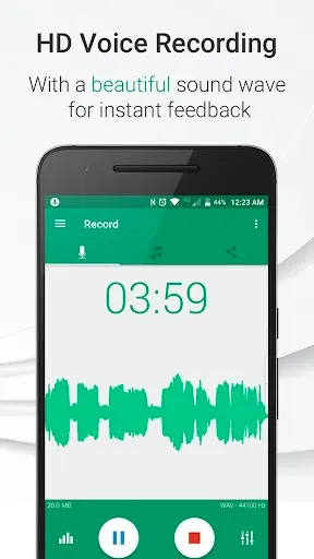 Скриншот 2 — Parrot - диктофон