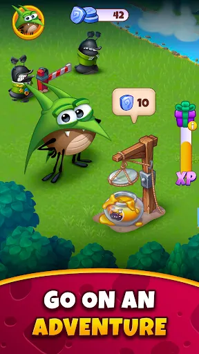 Скриншот 1 — Best Fiends - Match 3 Puzzles