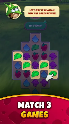 Скриншот 2 — Best Fiends - Match 3 Puzzles