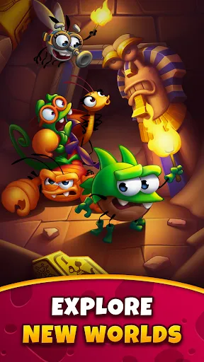 Скриншот 4 — Best Fiends - Match 3 Puzzles