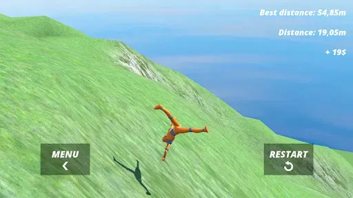 Скриншот 7 — Motorcycle Ragdoll Fall