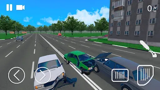 Скриншот 1 — Russian Car Crash Simulator