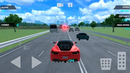 Скриншот 2 — Traffic Racer Speeding Highway