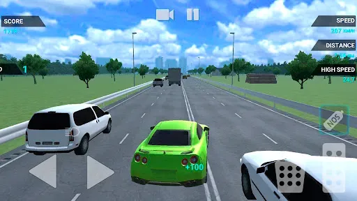 Скриншот 3 — Traffic Racer Speeding Highway