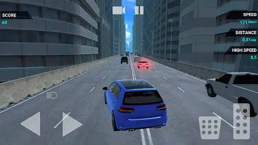 Скриншот 5 — Traffic Racer Speeding Highway