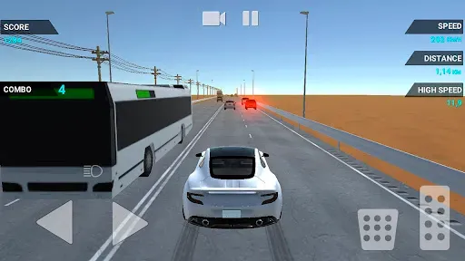 Скриншот 6 — Traffic Racer Speeding Highway