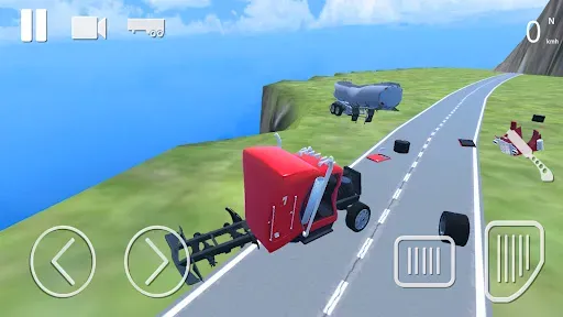 Скриншот 1 — Truck Crash Simulator Accident