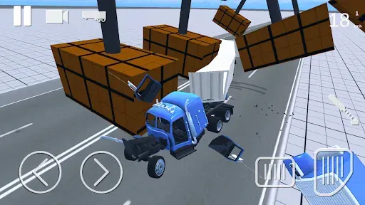Скриншот 3 — Truck Crash Simulator Accident