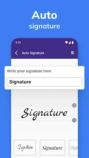 Скриншот 3 — Signature On Docs & Photos