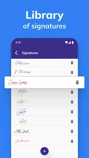 Скриншот 4 — Signature On Docs & Photos