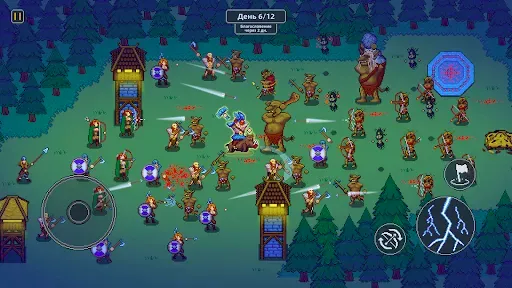 Скриншот 1 — Viking Hero TD: Roguelike RTS