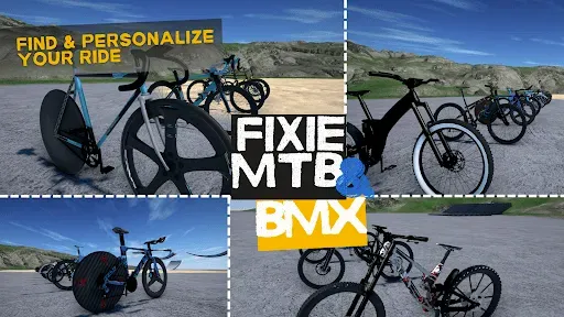 Скриншот 1 — Bicycle Extreme Rider 3D