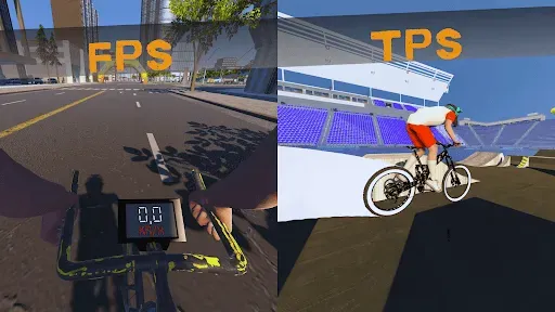 Скриншот 2 — Bicycle Extreme Rider 3D