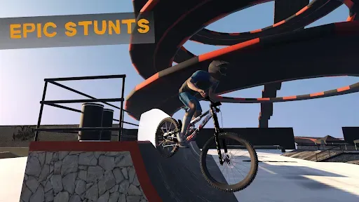 Скриншот 8 — Bicycle Extreme Rider 3D