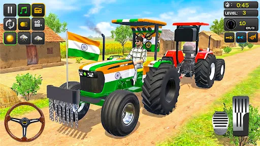 Скриншот 2 — Tractor Games-Farm Tractor 3D