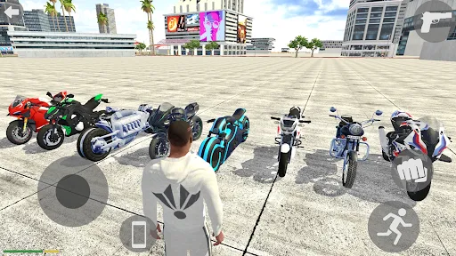 Скриншот 1 — Indian Super Bikes 3D