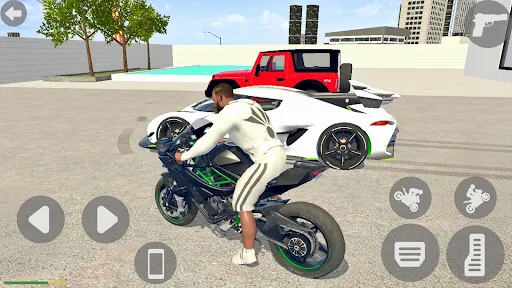 Скриншот 1 — Indian GT5 Bikes 3D