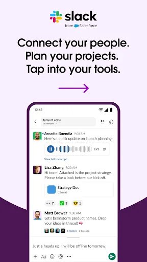 Скриншот 1 — Slack