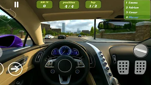 Скриншот 3 — City Car Racing Simulator