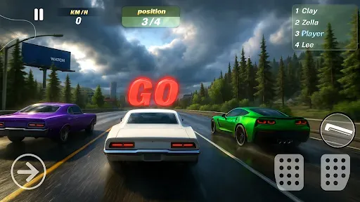 Скриншот 4 — City Car Racing Simulator