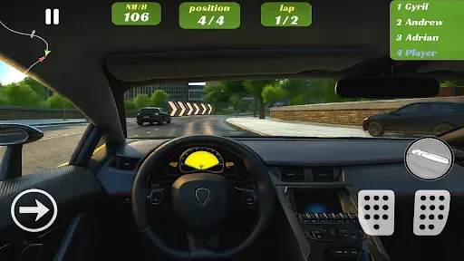Скриншот 5 — City Car Racing Simulator