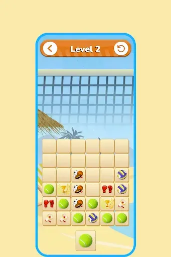 Скриншот 3 — Volleyball Tile Smash