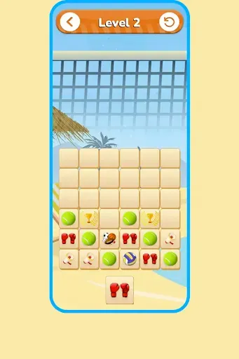 Скриншот 4 — Volleyball Tile Smash