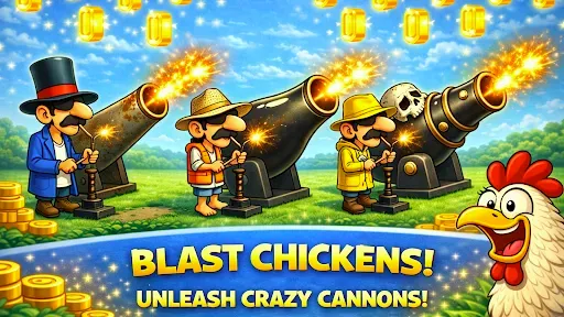 Скриншот 2 — Chicken Cannon