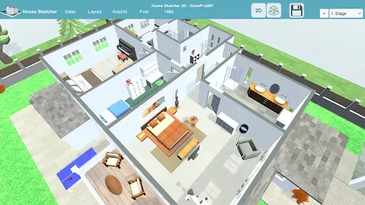 Скриншот 5 — HOUSE SKETCHER | 3D ПЛАН ЭТАЖА