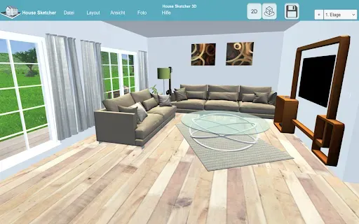 Скриншот 8 — HOUSE SKETCHER | 3D ПЛАН ЭТАЖА
