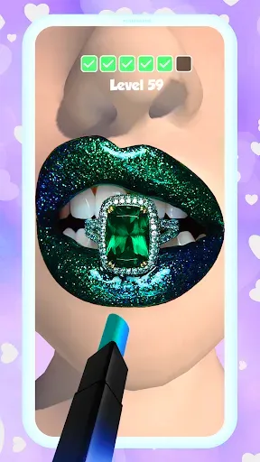 Скриншот 5 — Lipstick Makeup Game