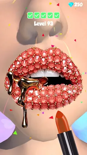 Скриншот 6 — Lipstick Makeup Game
